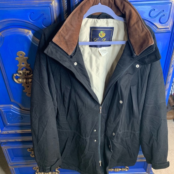 $4695 Loro Piana 100% Cashmere XL Black Jacket - Picture 2 of 16